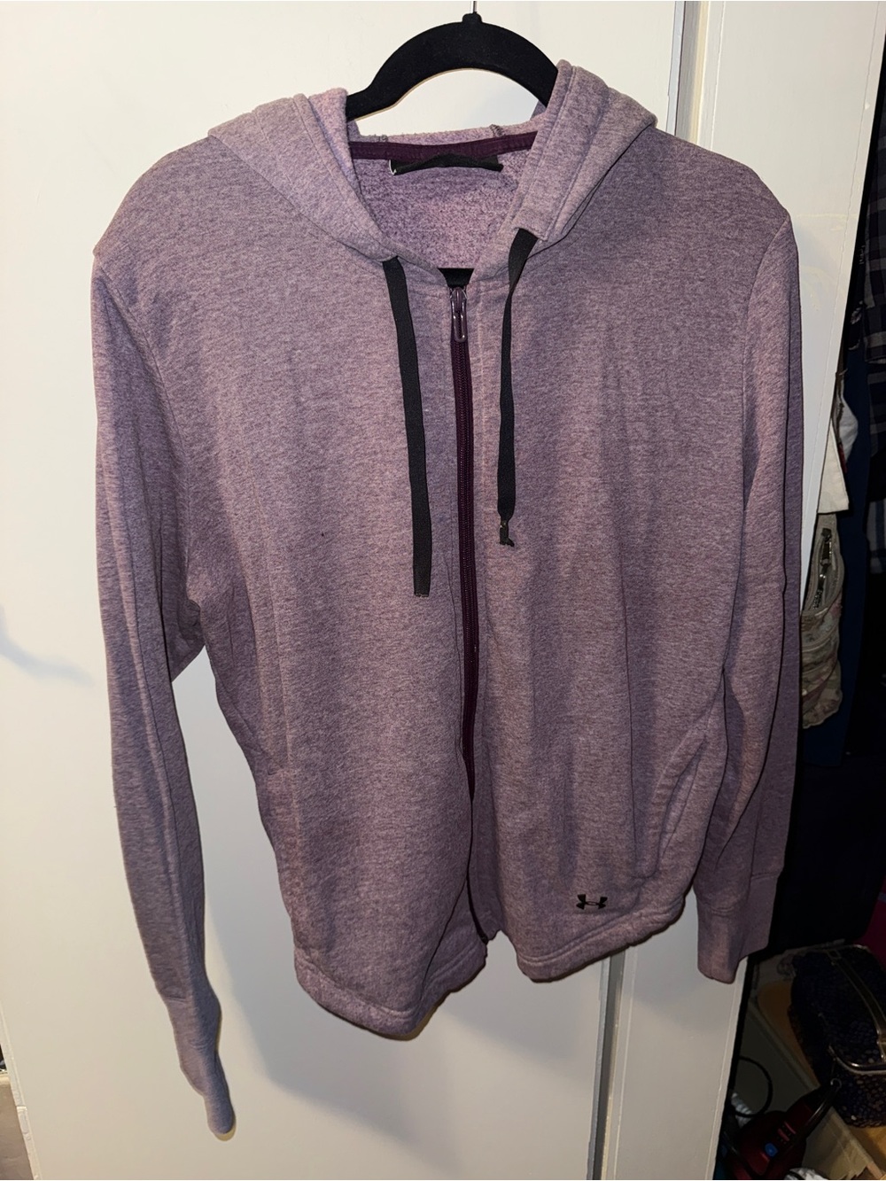Under Armour Men’s Zip-Up Hoodie Jacket - Heather Mauve